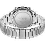 Buy Shop Hugo Boss Santiago Black Dial Silver Steel Strap Watch for Men - 1513862 USA Online