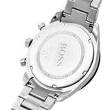 Buy Shop Hugo Boss Santiago Black Dial Silver Steel Strap Watch for Men - 1513862 USA Online