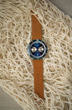 Buy Shop Hugo Boss Santiago Blue Dial Brown Leather Strap Watch for Men - 1513860 USA Online