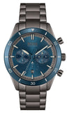 Buy Shop Hugo Boss Santiago Blue Dial Grey Steel Strap Watch for Men - 1513863 USA Online
