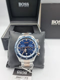 Buy Shop Hugo Boss Santiago Blue Dial Two Tone Steel Strap Watch for Men - 1513937 USA Online