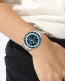 Buy Shop Hugo Boss Santiago Blue Dial Two Tone Steel Strap Watch for Men - 1513937 USA Online