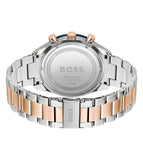 Buy Shop Hugo Boss Santiago Blue Dial Two Tone Steel Strap Watch for Men - 1513937 USA Online