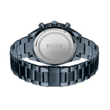 Buy Shop Hugo Boss Santiago Grey Dial Blue Steel Strap Watch for Men - 1513865 USA Online
