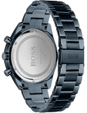 Buy Shop Hugo Boss Santiago Grey Dial Blue Steel Strap Watch for Men - 1513865 USA Online