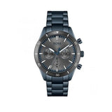 Buy Shop Hugo Boss Santiago Grey Dial Blue Steel Strap Watch for Men - 1513865 USA Online
