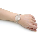 Buy Shop Hugo Boss Signature Gold Dial Gold Stainless Steel Strap Watch for Women - 1502540 USA Online