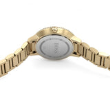 Buy Shop Hugo Boss Signature Gold Dial Gold Stainless Steel Strap Watch for Women - 1502540 USA Online
