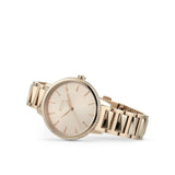 Buy Shop Hugo Boss Signature Gold Dial Gold Stainless Steel Strap Watch for Women - 1502540 USA Online
