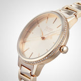 Buy Shop Hugo Boss Signature Gold Dial Gold Stainless Steel Strap Watch for Women - 1502540 USA Online