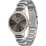 Buy Shop Hugo Boss Signature Grey Dial Silver Steel Strap Watch for Men - 1502569 USA Online