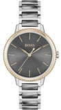Buy Shop Hugo Boss Signature Grey Dial Silver Steel Strap Watch for Men - 1502569 USA Online