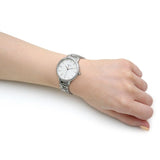 Buy Shop Hugo Boss Signature Silver Dial Silver Steel Strap Watch for Women - 1502539 USA Online