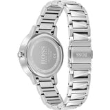 Buy Shop Hugo Boss Signature Silver Dial Silver Steel Strap Watch for Women - 1502539 USA Online