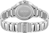 Buy Shop Hugo Boss Signature Silver Dial Silver Steel Strap Watch for Women - 1502539 USA Online