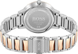 Buy Shop Hugo Boss Signature Silver Dial Two Tone Steel Strap Watch for Women - 1502567 USA Online