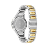 Buy Shop Hugo Boss Signature Silver Dial Two Tone Steel Strap Watch for Women - 1502568 USA Online