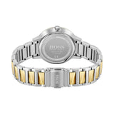 Buy Shop Hugo Boss Signature Silver Dial Two Tone Steel Strap Watch for Women - 1502568 USA Online