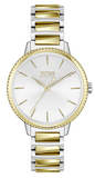 Buy Shop Hugo Boss Signature Silver Dial Two Tone Steel Strap Watch for Women - 1502568 USA Online