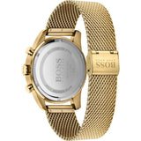 Buy Shop Hugo Boss Skymaster Black Dial Gold Mesh Bracelet Watch for Men - 1513838 USA Online