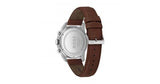 Buy Shop Hugo Boss Skymaster Blue Dial Brown Leather Strap Watch for Men - 1513940 USA Online