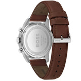 Buy Shop Hugo Boss Skymaster Blue Dial Brown Leather Strap Watch for Men - 1513940 USA Online