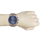 Buy Shop Hugo Boss Skymaster Blue Dial Brown Steel Strap Watch for Men - 1513788 USA Online