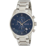 Buy Shop Hugo Boss Skymaster Blue Dial Silver Steel Strap Watch for Men - 1513784 USA Online