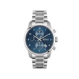 Buy Shop Hugo Boss Skymaster Blue Dial Silver Steel Strap Watch for Men - 1513784 USA Online
