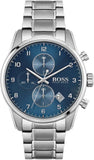 Buy Shop Hugo Boss Skymaster Blue Dial Silver Steel Strap Watch for Men - 1513784 USA Online