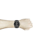 Buy Shop Hugo Boss Skymaster Chronograph Black Dial Black Steel Strap Watch for Men - 1513785 USA Online