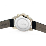 Buy Shop Hugo Boss Skymaster Chronograph Blue Dial Black Leather Strap Watch for Men - 1513783 USA Online