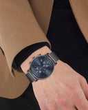 Buy Shop Hugo Boss Skymaster Chronograph Grey Dial Grey Mesh Bracelet Watch for Men - 1513934 USA Online