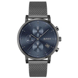 Buy Shop Hugo Boss Skymaster Chronograph Grey Dial Grey Mesh Bracelet Watch for Men - 1513934 USA Online