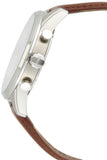 Buy Shop Hugo Boss Skymaster Grey Dial Brown Leather Strap Watch for Men - 1513787 USA Online