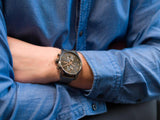 Buy Shop Hugo Boss Skymaster Grey Dial Grey Mesh Bracelet Watch for Men - 1513837 USA Online