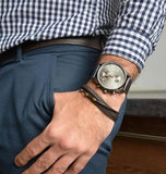 Buy Shop Hugo Boss Skymaster Grey Dial Grey Mesh Bracelet Watch for Men - 1513837 USA Online