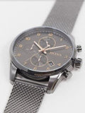Buy Shop Hugo Boss Skymaster Grey Dial Grey Mesh Bracelet Watch for Men - 1513837 USA Online