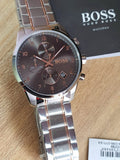 Buy Shop Hugo Boss Skymaster Grey Dial Two Tone Steel Strap Watch for Men - 1513789 USA Online