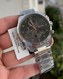 Buy Shop Hugo Boss Skymaster Grey Dial Two Tone Steel Strap Watch for Men - 1513789 USA Online