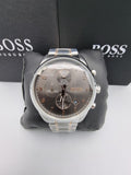 Buy Shop Hugo Boss Skymaster Grey Dial Two Tone Steel Strap Watch for Men - 1513789 USA Online