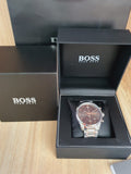 Buy Shop Hugo Boss Skymaster Grey Dial Two Tone Steel Strap Watch for Men - 1513789 USA Online