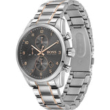 Buy Shop Hugo Boss Skymaster Grey Dial Two Tone Steel Strap Watch for Men - 1513789 USA Online