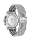 Buy Shop Hugo Boss Skymaster White Dial Silver Mesh Bracelet Watch for Men - 1513933 USA Online