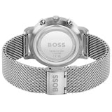Buy Shop Hugo Boss Skymaster White Dial Silver Mesh Bracelet Watch for Men - 1513933 USA Online
