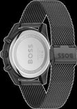 Buy Shop Hugo Boss Skytraveller Chronograph Black Dial Black Mesh Strap Watch for Men - 1514150 USA Online