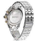Buy Shop Hugo Boss Skytraveller Chronograph Green Dial Silver Steel Strap Watch for Men - 1514195 USA Online