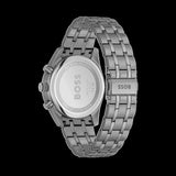 Buy Shop Hugo Boss Skytraveller Chronograph Gunmetal Grey Dial Grey Steel Strap Watch for Men - 1514153 USA Online