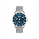 Buy Shop Hugo Boss Sophio Blue Dial Silver Mesh Bracelet Watch for Men - 1513942 USA Online