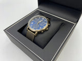 Buy Shop Hugo Boss Spirit Blue Dial Grey Mesh Bracelet Watch for Men - 1513693 USA Online